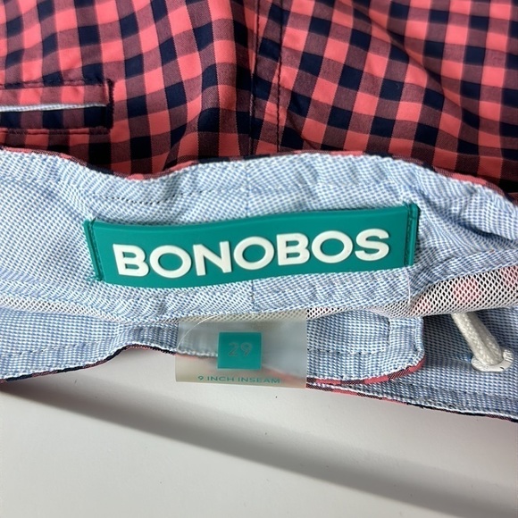 Bonobos Banzai 9" Checkered Swim Trunks Size 29 - Picture 5 of 6